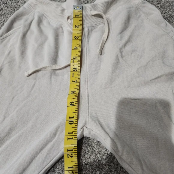 Nike Yoga Neutral Cream Drawstring Joggers, Minor Piling SZ Small - Picture 4 of 7